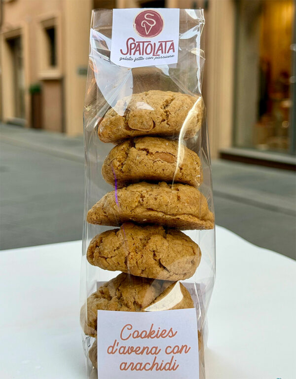 Avena arachidi 1 Cookies d'avena alle arachidi