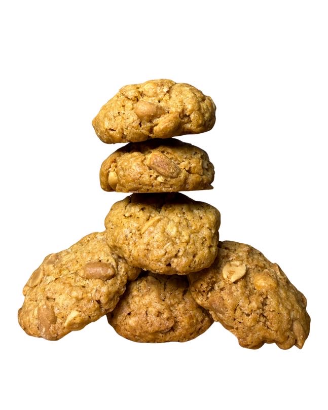 Copy of Torta in vasetto pics for website - 12 Cookies d'avena alle arachidi