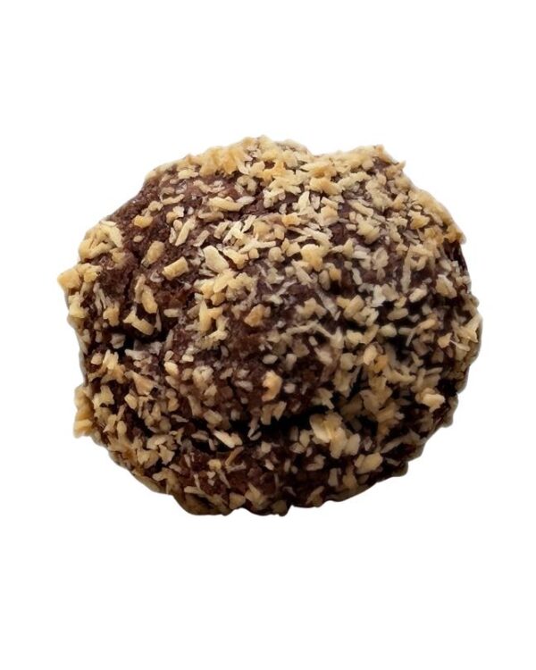 Frollini al cacao con scaglie di cocco