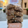 Frollini al cacao con scaglie di cocco
