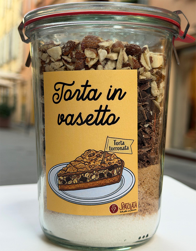 Torta Torronata Torta torronata in vasetto