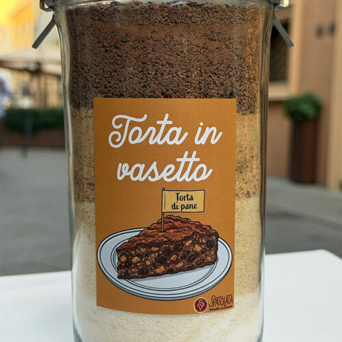 Torta di pane Torta di pane in vasetto