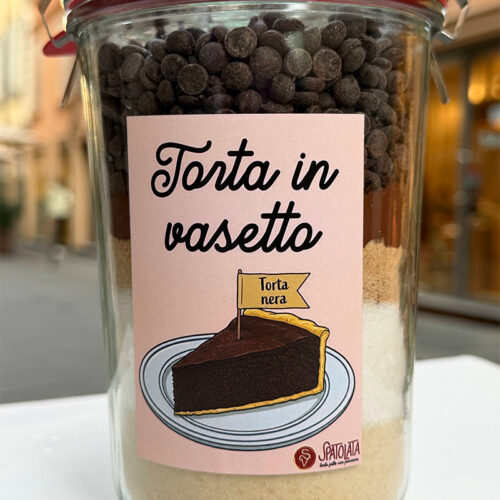 Torta nera 1 Torta nera in vasetto